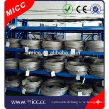 MICC hochohmiges mineralisches MgO isoliertes MI Thermoelementkabel